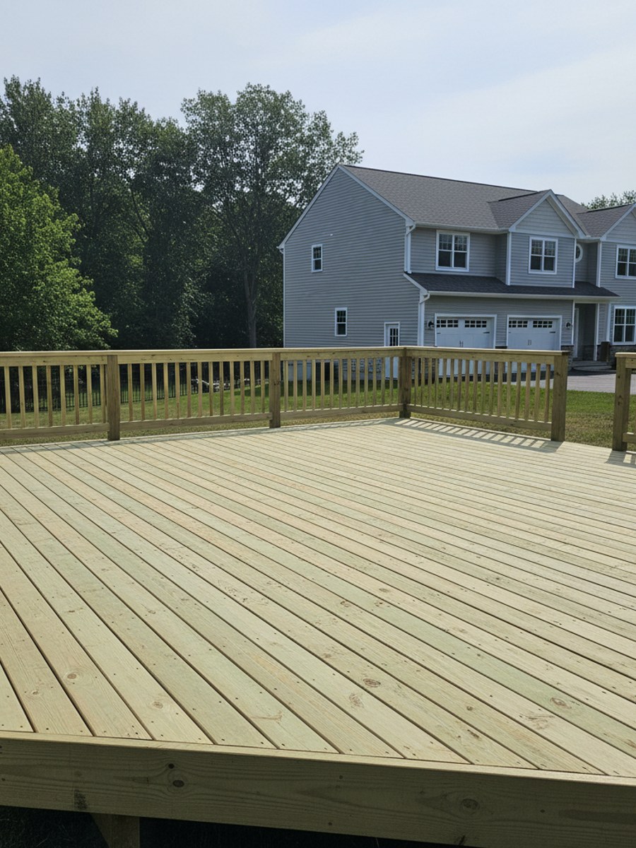 Deck Framing Repair completed by Ace Deck Solutions in Jersey City, NY