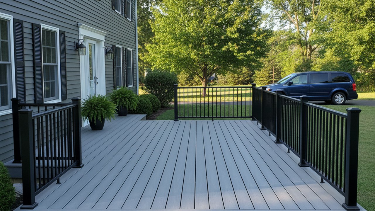 Deck Installation completed by Ace Deck Solutions in Paterson, NY