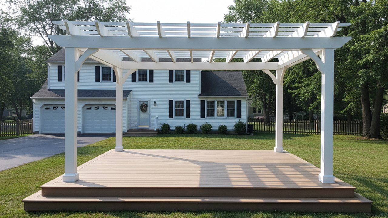Pergolas & Deck Shade Structures completed by Ace Deck Solutions in Yonkers, NY